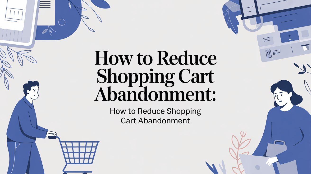 How to Reduce Shopping Cart Abandonment: A Guide to Boosting Your Sales
