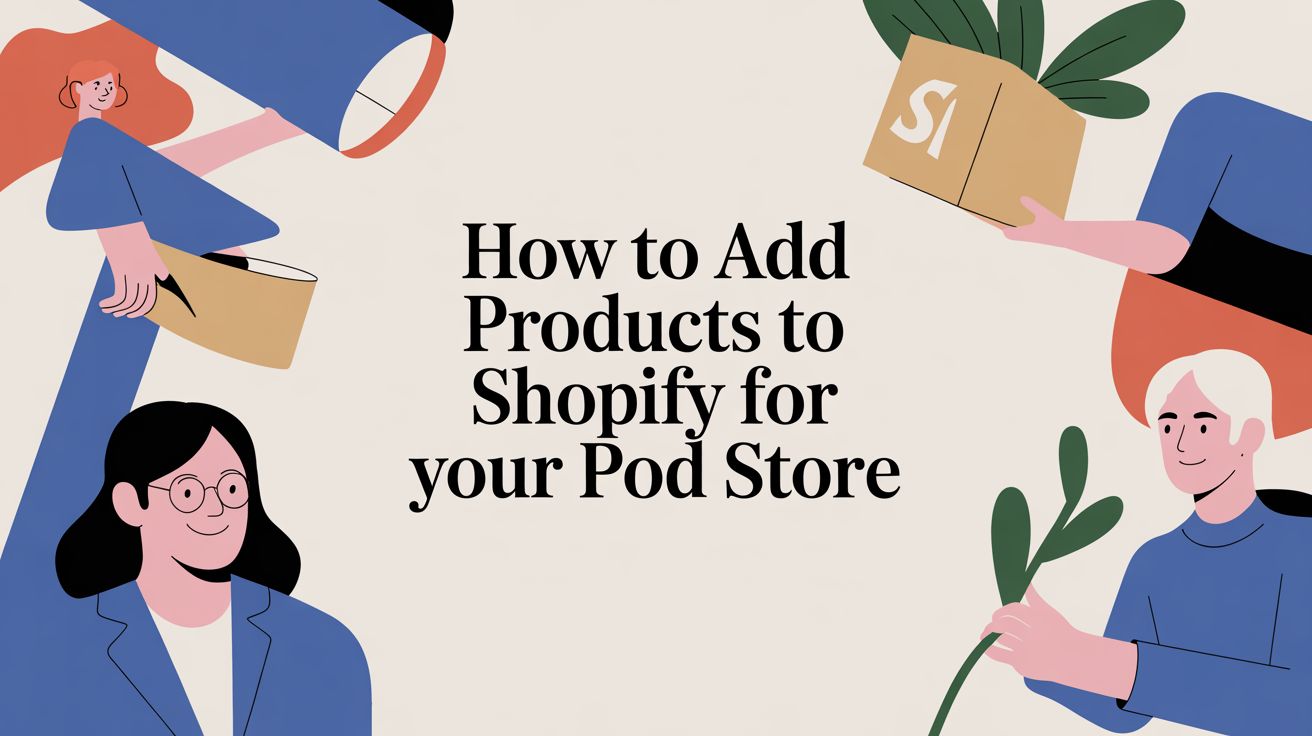 How to Add Products to Shopify for Your POD Store