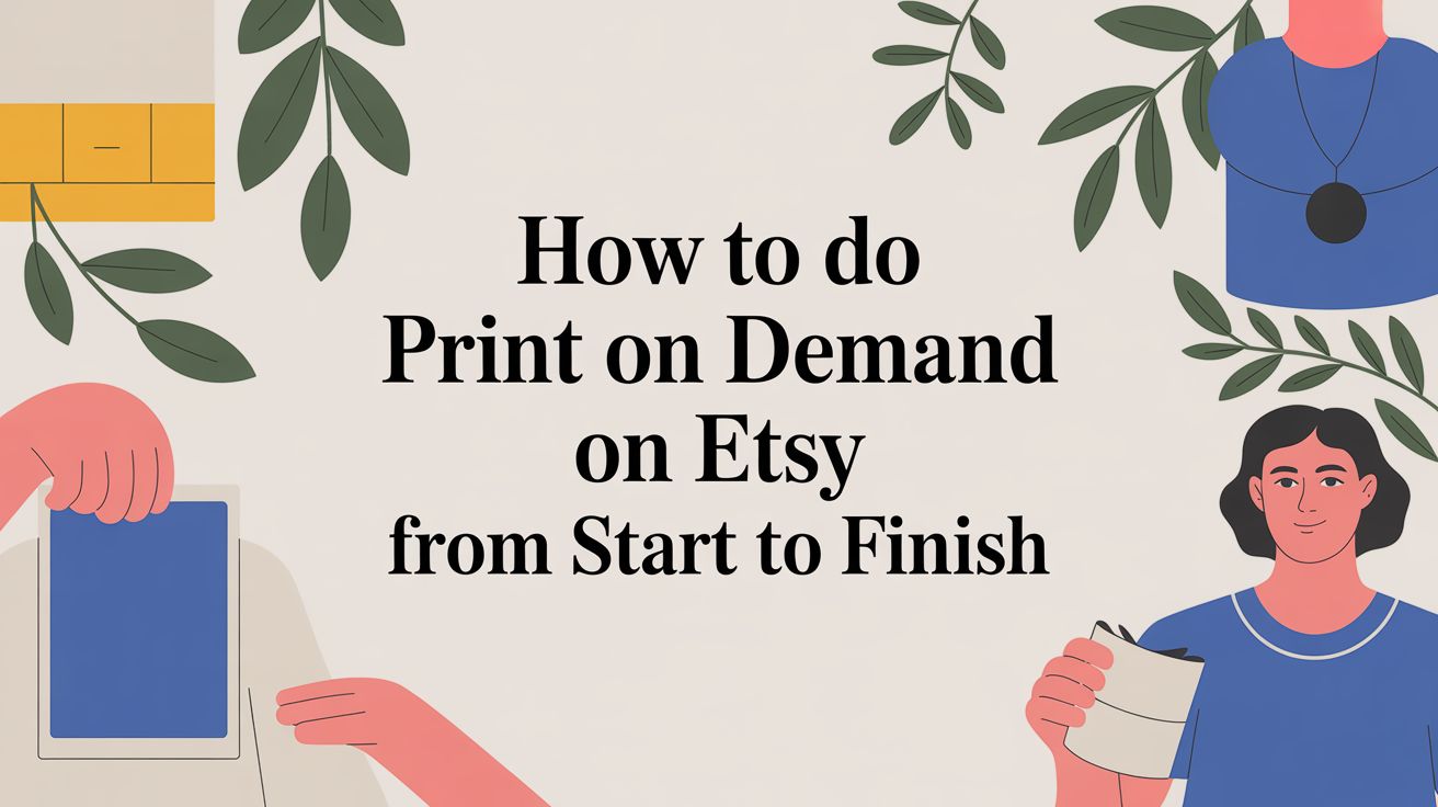 How to Do Print on Demand on Etsy From Start to Finish