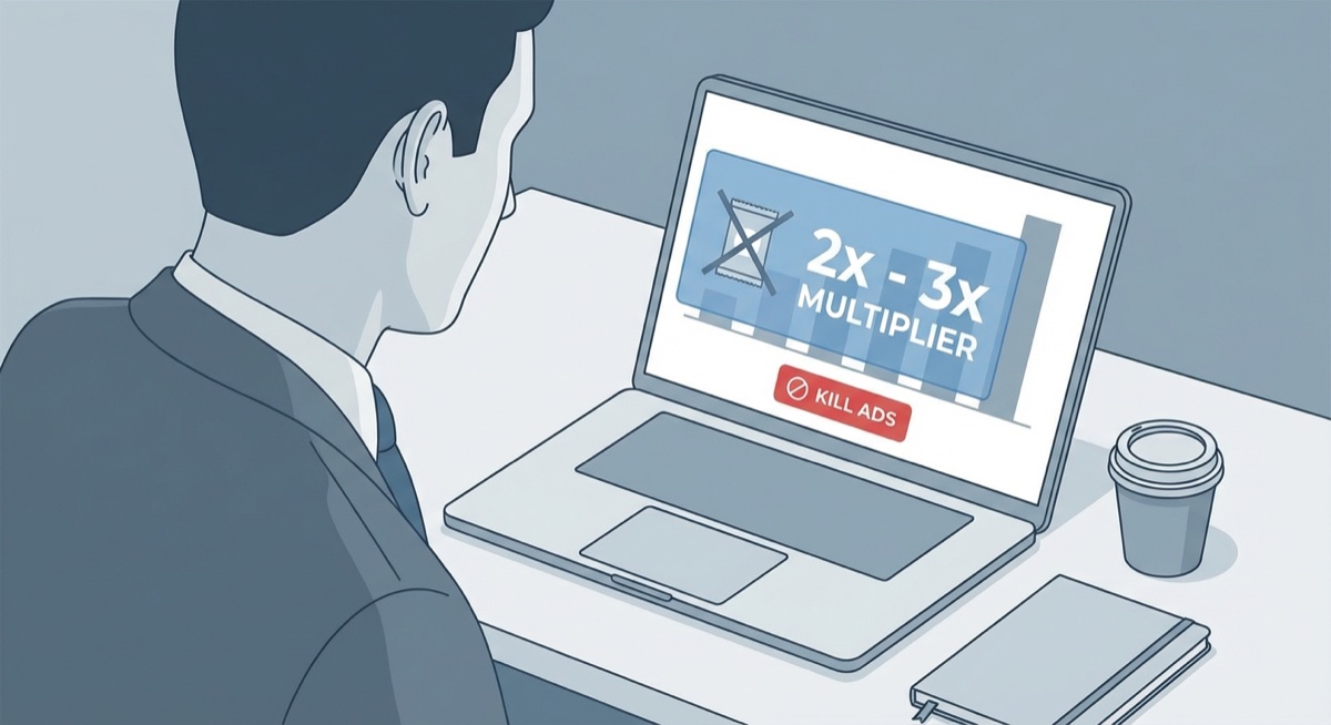 The 2-3x product price rule for deciding when to kill a Facebook ad for print on demand