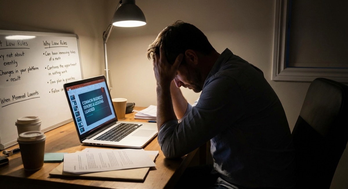 Learning from common print on demand Facebook ads mistakes