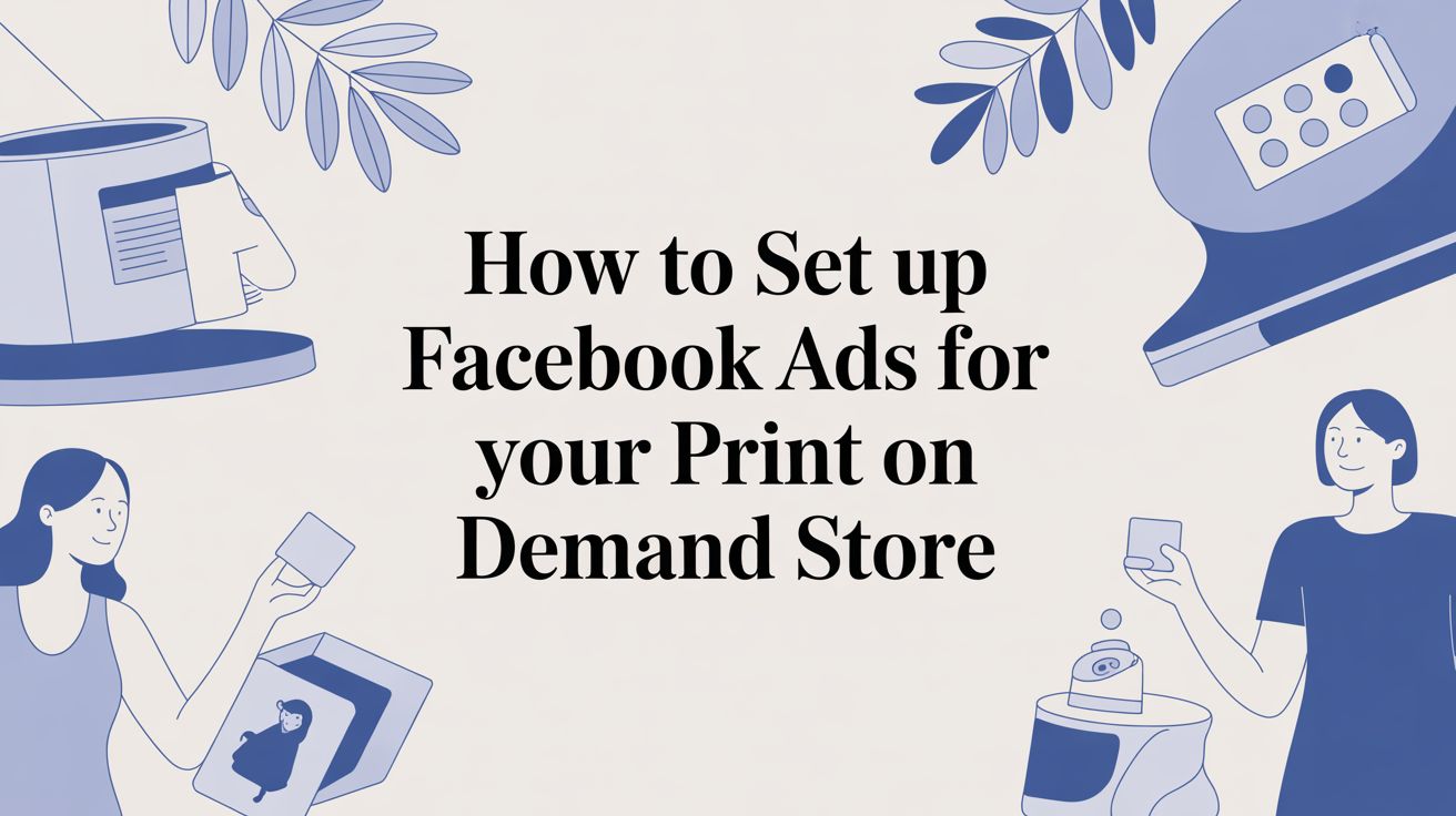 How to Set Up Facebook Ads for Your Print On Demand Store