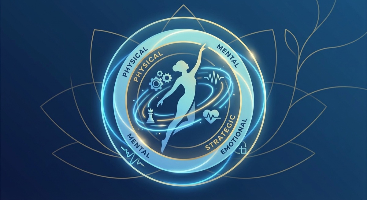 360-degree personal transformation concept for entrepreneurs