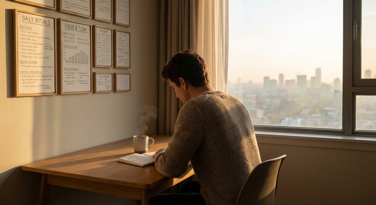 Morning discipline routine for business success