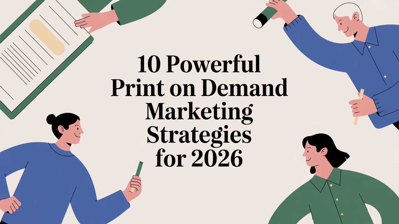 10 Powerful Print on Demand Marketing Strategies for 2026