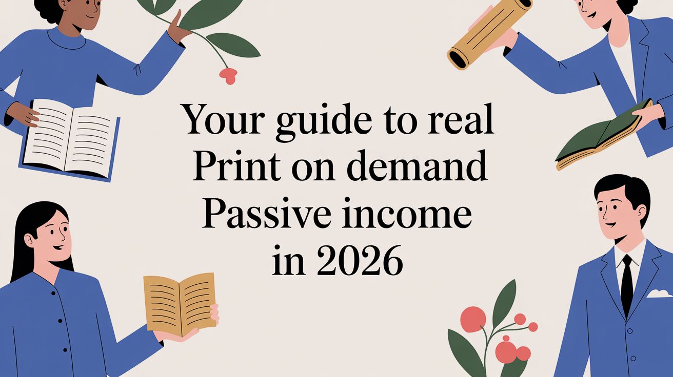 Your Guide to Real Print On Demand Passive Income in 2026