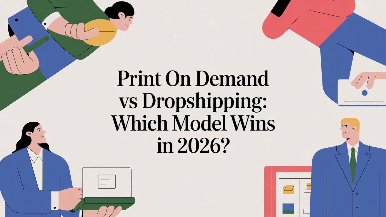 Print on Demand vs Dropshipping: Which Model Wins in 2026?