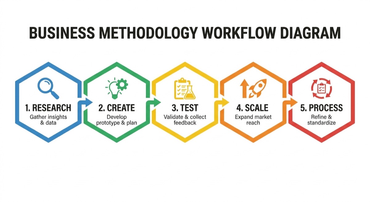 Apparel Cloning System methodology - 5 step process from research to scaling