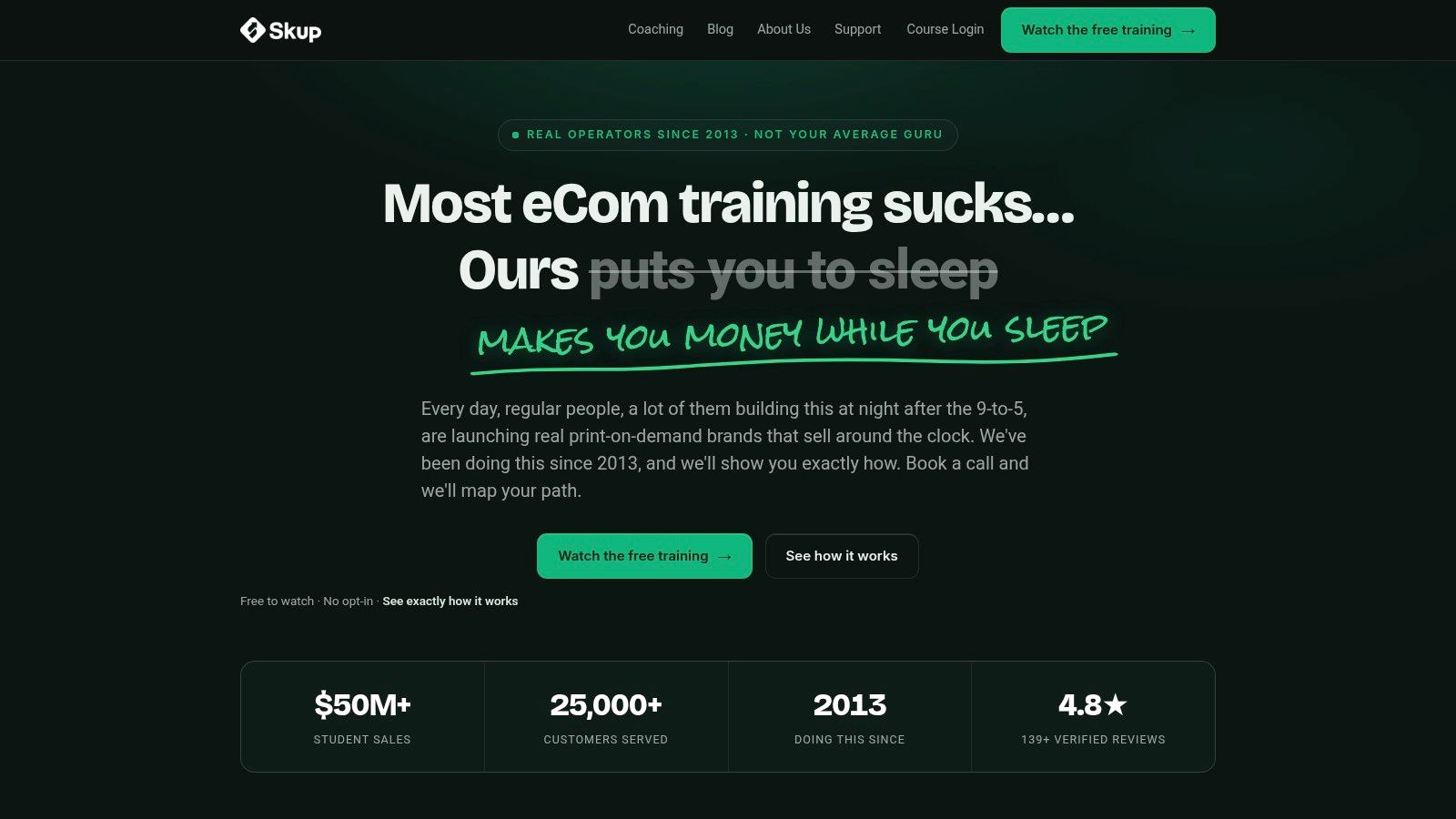 Screenshot from https://skup.net