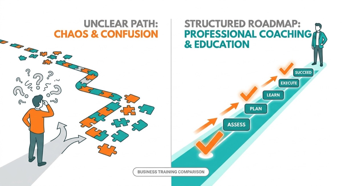 Comparing print on demand training options - multiple paths leading to different outcomes