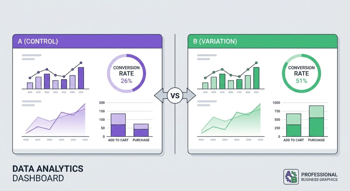 A/B split testing for ecommerce pricing optimization