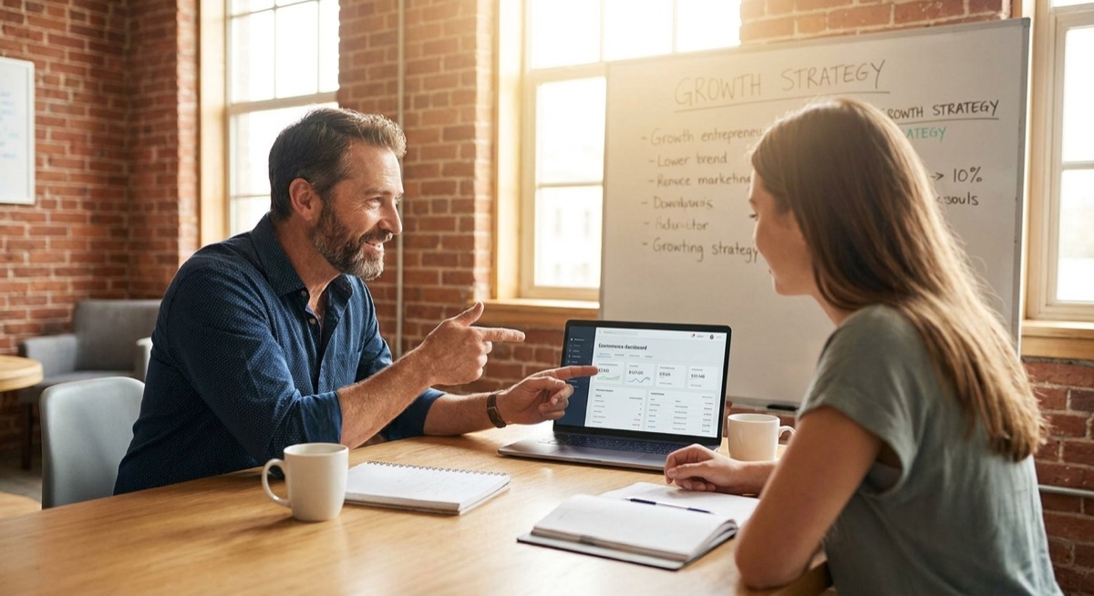 Skup Incubator coaching session for print on demand entrepreneurs