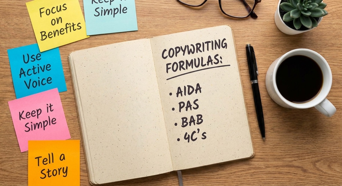Copywriting formulas for ecommerce product descriptions